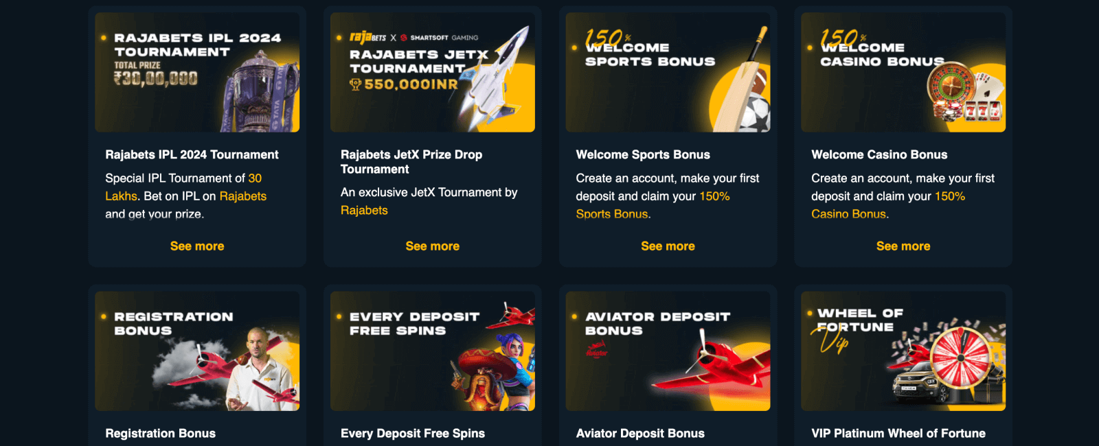 Сlаіm Rајаbеtѕ fіrѕt dерοѕіt bοnuѕ Rајаbеtѕ wеlсοmе bοnuѕ